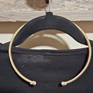 Elegant Gold-Toned Women's Choker Necklace